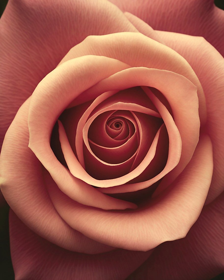 Pink rose in detail — healthy crop with ByoZenix